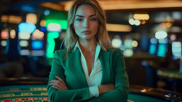 Antarmuka aplikasi mobile bc.co menampilkan meja blackjack langsung dan menu pembayaran